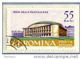 PIA - ROM - 1961 : Architecture Moderne - (Yv P.A. 152) - Used Stamps