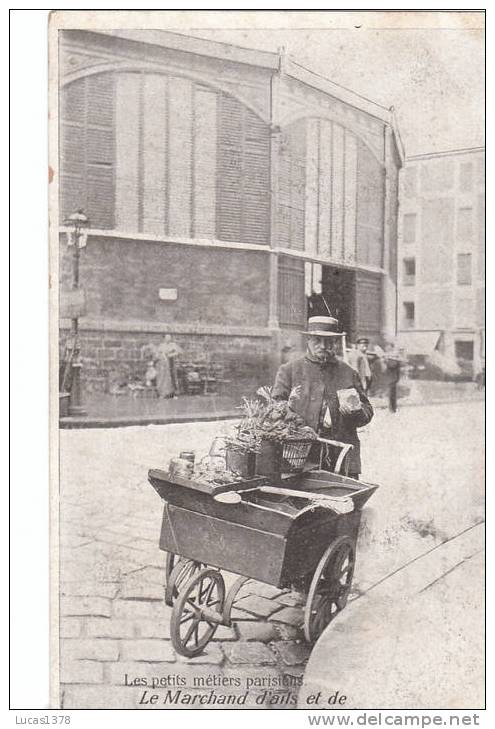 75 / LES PETITS METIERS PARISIENS / LA JOUEUSE D ORGUE - Petits Métiers à Paris