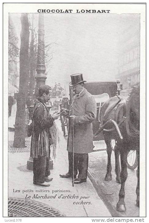 75 / LES PETITS METIERS PARISIENS / LE MARCHAND D ARTICLES POUR COCHERS - Petits Métiers à Paris