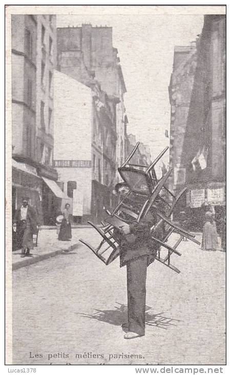 75 / LES PETITS METIERS PARISIENS / LE REMPAILLEUR DE CHAISES - Petits Métiers à Paris