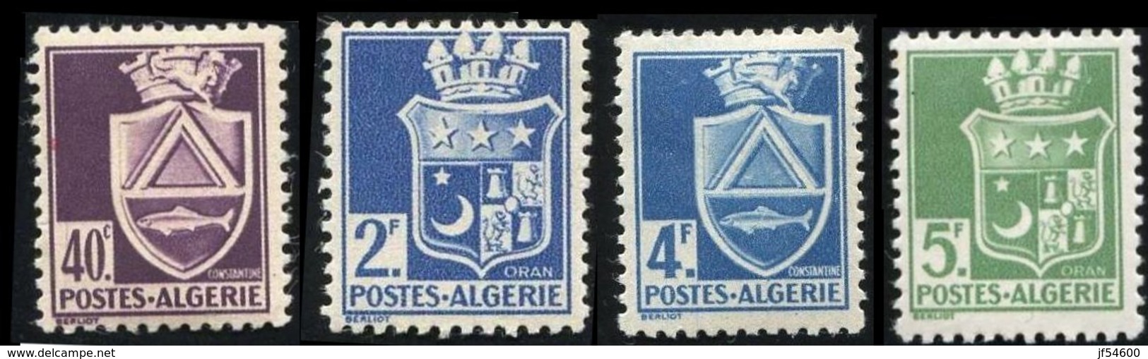 Algérie  No 175,179,182,183 * - Neufs