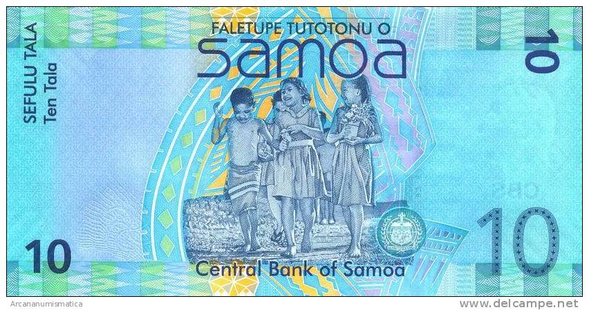 SAMOA   10  TALA   2.008   PLANCHA/UNC/SC    DL-6440  D - Andere - Oceanië