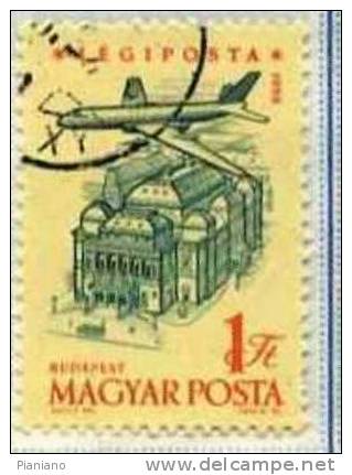 PIA - UNG - 1958-59 : Avions Et Vues De Villes Hongroises - (Yv P.A. 216) - Used Stamps