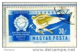 PIA - UNG - 1962 - Histoire De L' Aviation  - (Yv P.A. 232) - Used Stamps