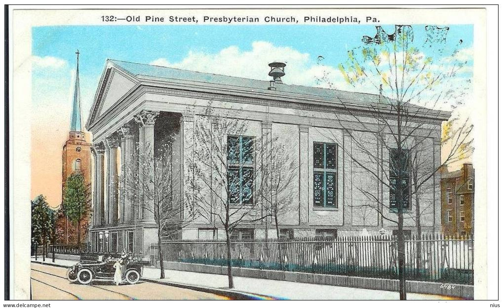 USA United States Philadelphia Old Pine Street Presbyterian Church - Philadelphia