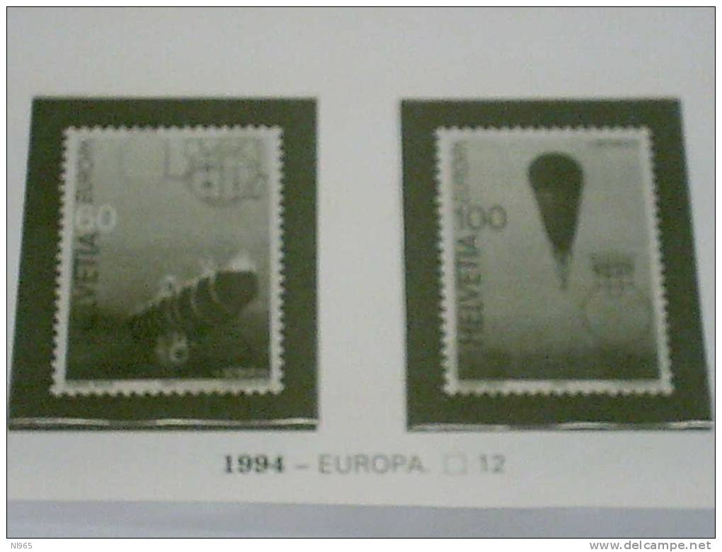 SVIZZERA ( SUISSE - SWITZERLAND ) ANNO 1994 EUROPA  ** MNH - Unused Stamps