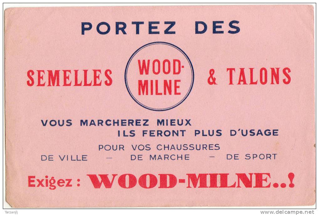 Buvard Semelles Et Talons Wood Milne - Zapatos