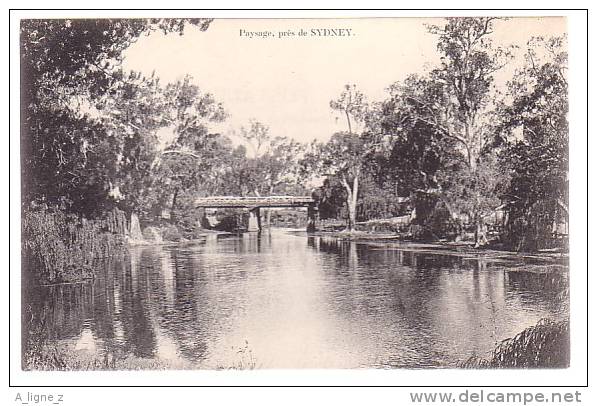 J - CPA AUSTRALIE PAYSAGE PRES DE SYDNEY  Vers 1910 - Autres & Non Classés