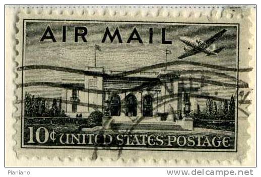 PIA - USA - 1947 :  Palais De L' Union Panaméricaine à Washington  - (Yv 36) - 2a. 1941-1960 Usati