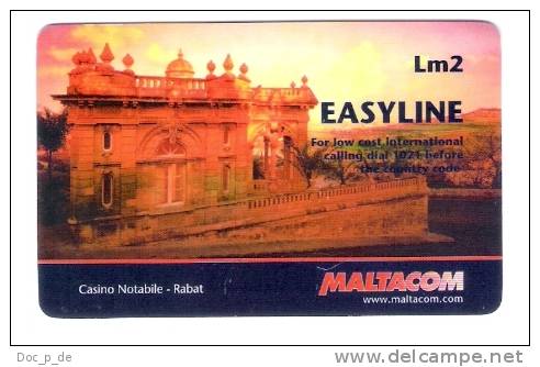 Malta - Malte - Easyline - Rabat - Prepaid - Malte