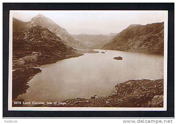 Early Real Photo  Postcard - Isle Of Skye Scotland - Loch Coruisk -  Ref 236 - Inverness-shire