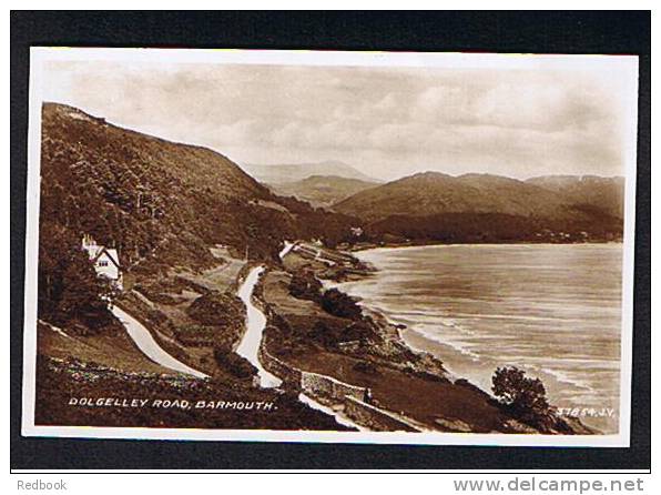 Real Photo Postcard - Dolgelley Road Barmouth Merioneth Wales - Ref 236 - Merionethshire