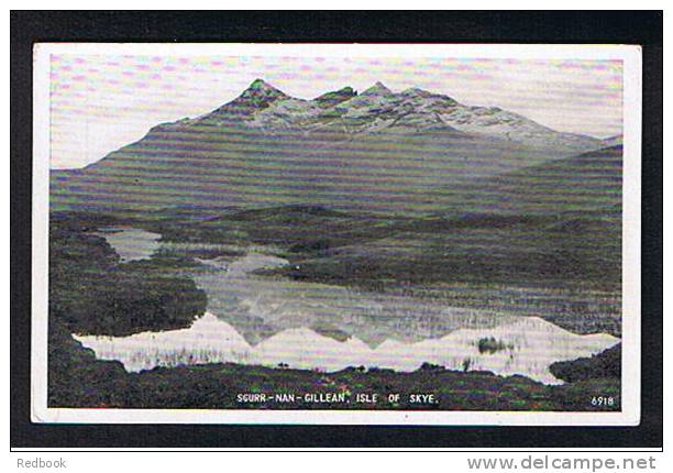 Early Postcard Sgurr-Nan-Gillean Isle Of Skye Scotland - Ref 236 - Inverness-shire