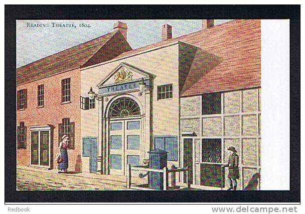 Early Postcard Reading Theatre "1804" Berkshire - Water Pump - Ref 236 - Reading