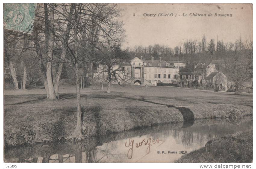 95 - Osny - Le Chateau De Busagny (n°8) - Osny