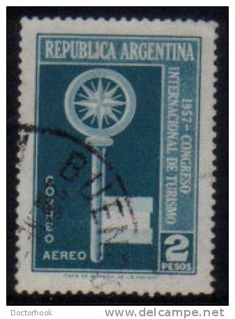 ARGENTINA   Scott #  C 69  F-VF USED - Airmail