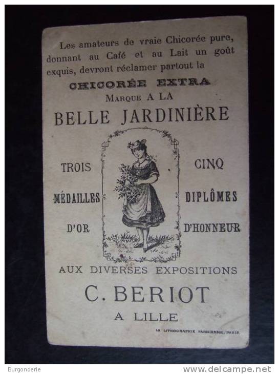 BAILLY CONDUIT AU SUPPLICE (HISTOIRE)/ JOLIE CHROMO / BELLE JARDINIERE / C. BERIOT A LILLE - Autres & Non Classés