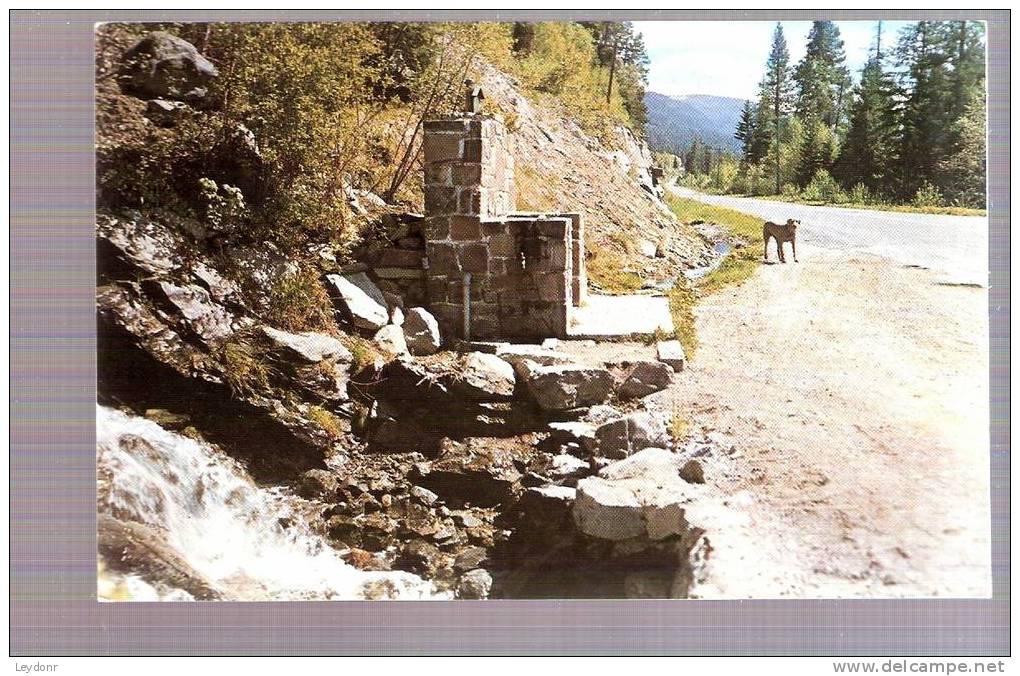 Drinking Fountain On Flathead Lake, Montana - Autres & Non Classés