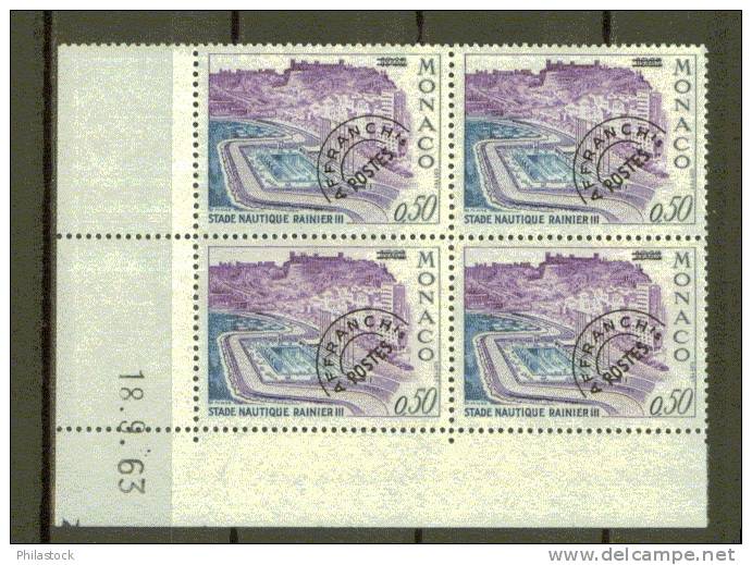 MONACO PREOS N° 26 ** Bloc De 4 Coin Daté - Precancels