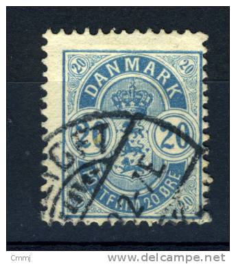 1884 - DANIMARCA - DENMARK - Scott Nr. 40 - USed - Oblitérés