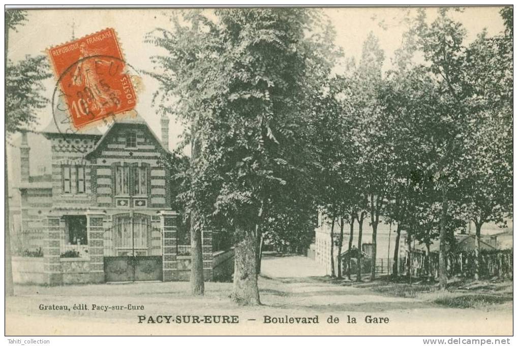 PACY-sur-EURE - Boulevard De La Gare - Pacy-sur-Eure