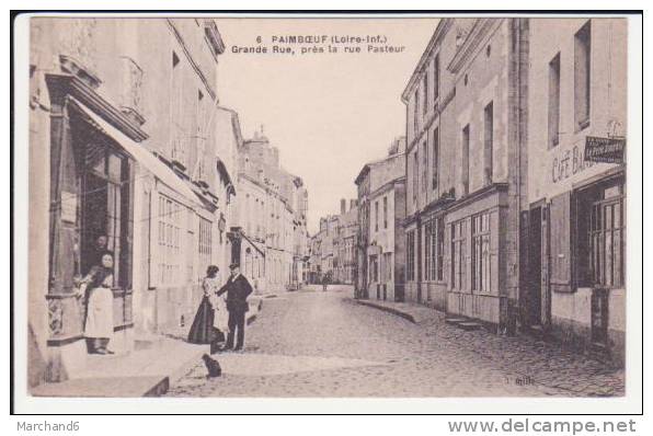 LOIRE ATLANTIQUE.PAIMBOEUF .GRANDE RUE PRES LA RUE PASTEUR - Paimboeuf