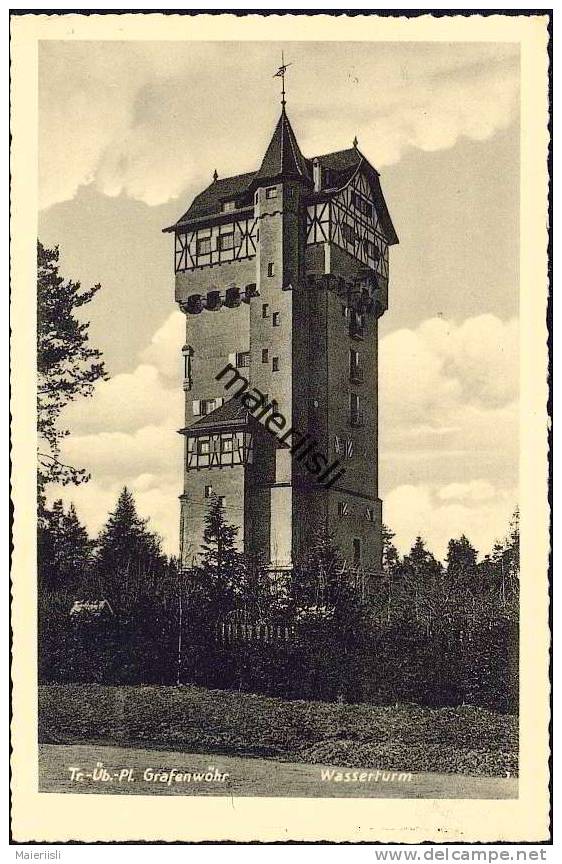 Grafenwöhr - Truppenübungsplatz - Wasserturm - Grafenwoehr