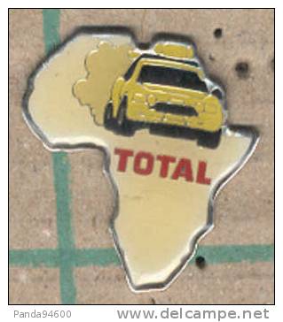 Total Carte De L'Afrique Rallye Voiture - Fuels