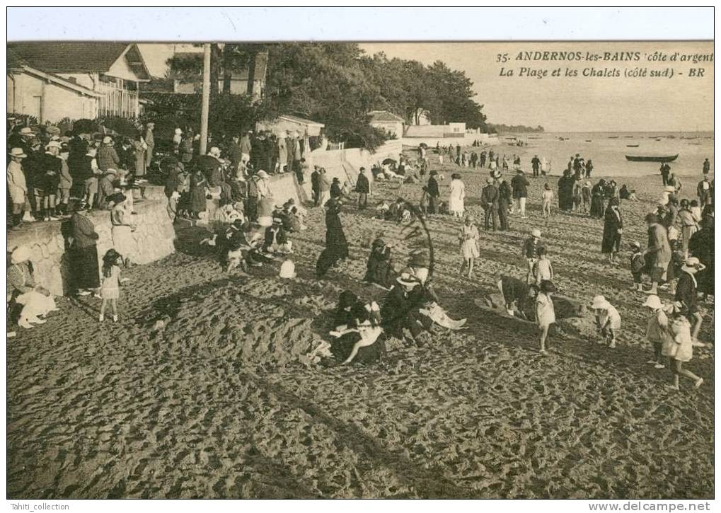 ANDERNOS-les-BAINS - La Plage Et Les Chalets - Andernos-les-Bains