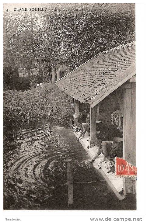 Un Lavoir Sur La Beuvronne - Claye Souilly