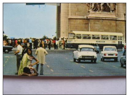 Citroen DS    Paris Arc - Arc De Triomphe