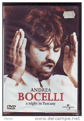 ANDREA  BOCELLI   A NIGHT  IN  TUSCANY    24  TITRES - Concert & Music
