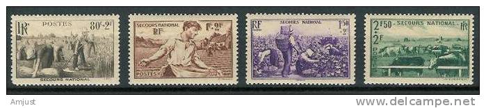 France No. Yvert 466-469** (sans Charnière) - Unused Stamps