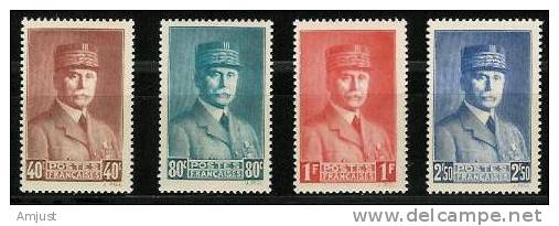 France No. Yvert 470-473** (sans Charnière) - Unused Stamps