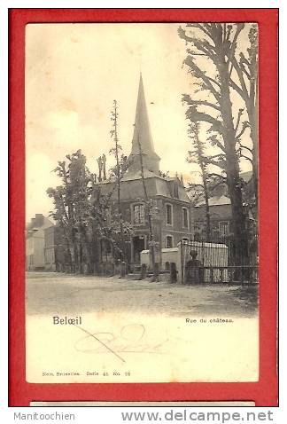 BELGIQUE BELOEIL RUE DU CHATEAU - Beloeil