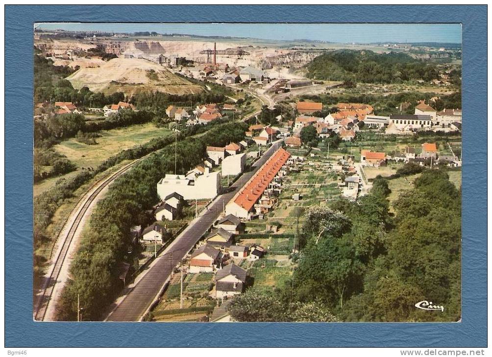 CPM.......HYDREQUENT......Cart E  N°2...( Pas De Calais ).....Vue Aériénne - - Autres & Non Classés