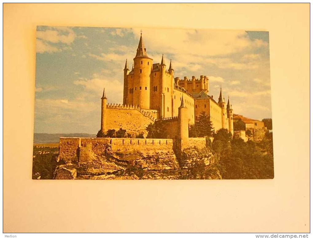 Spain -Alcazar Castla - Segovia -PAN-AM  Postcard  Cca 1950-60´s      VF  D37043 - Segovia