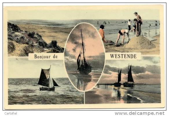 WESTENDE - GROETEN UIT WESTENDE - MULTIVUE - Westende