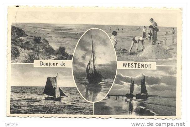 WESTENDE - GROETEN UIT WESTENDE - MULTIVUE - Westende