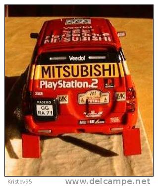 MITSUBISHI PAJERO RALLYE PARIS DAKAR 2001 NOREV 1/43 KLEINSCHMIDT SCHULZ - Rallye