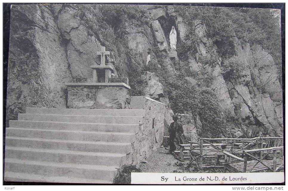 CP De SY " La Grotte De N-D De Lourdes " . - Ferrieres