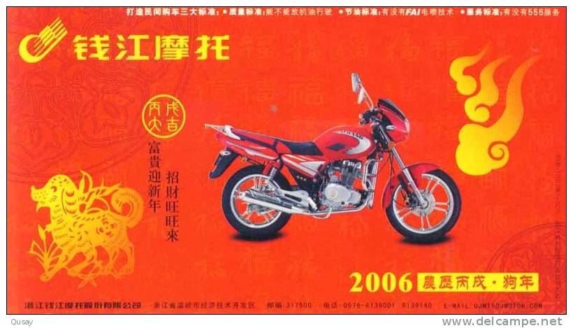 Motorbike  ,    Prepaid Card, Postal Stationery - Motorräder