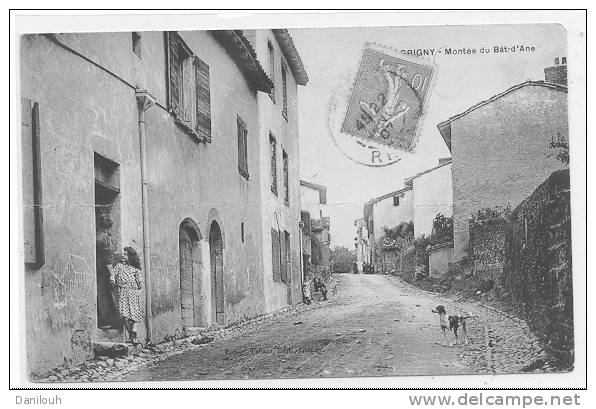 69 // Grigny, Montée Du Bat D'Ane, ANIMEE ** - Grigny