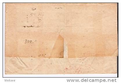 Por072a/ - PÒRTUGAL -     Lisboa-London 1873 Plateflow (Plattenfehler) Perle In 5 - Cartas & Documentos