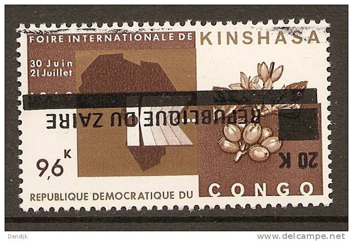 Zaire COB 914 - Omgekeerde Opdruk ** - Unused Stamps