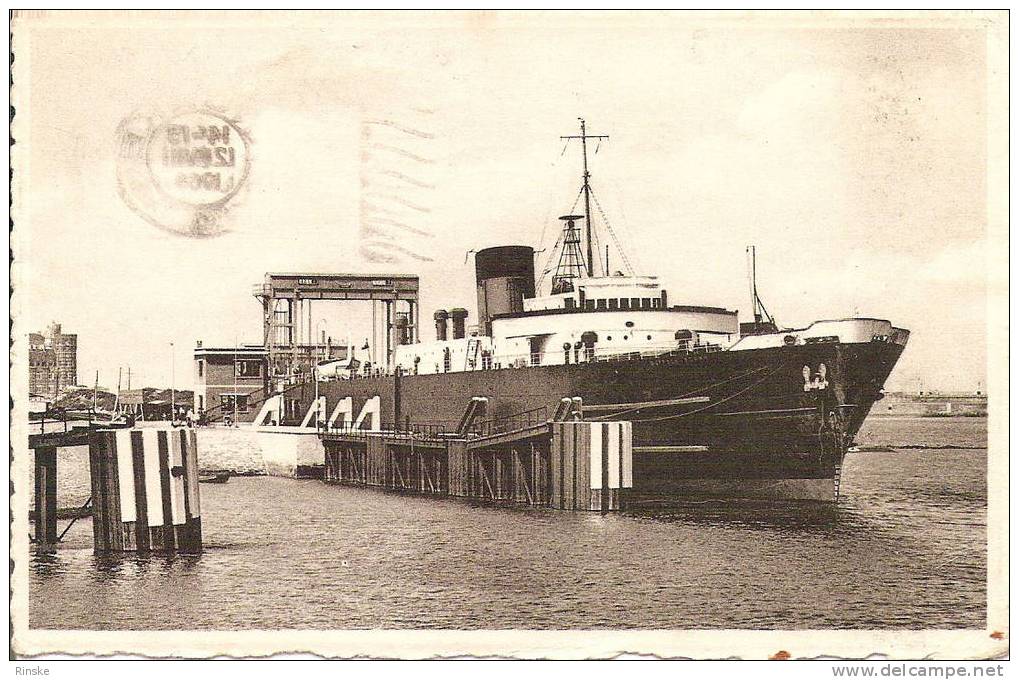 Ferry In De Haven - Zeebrugge