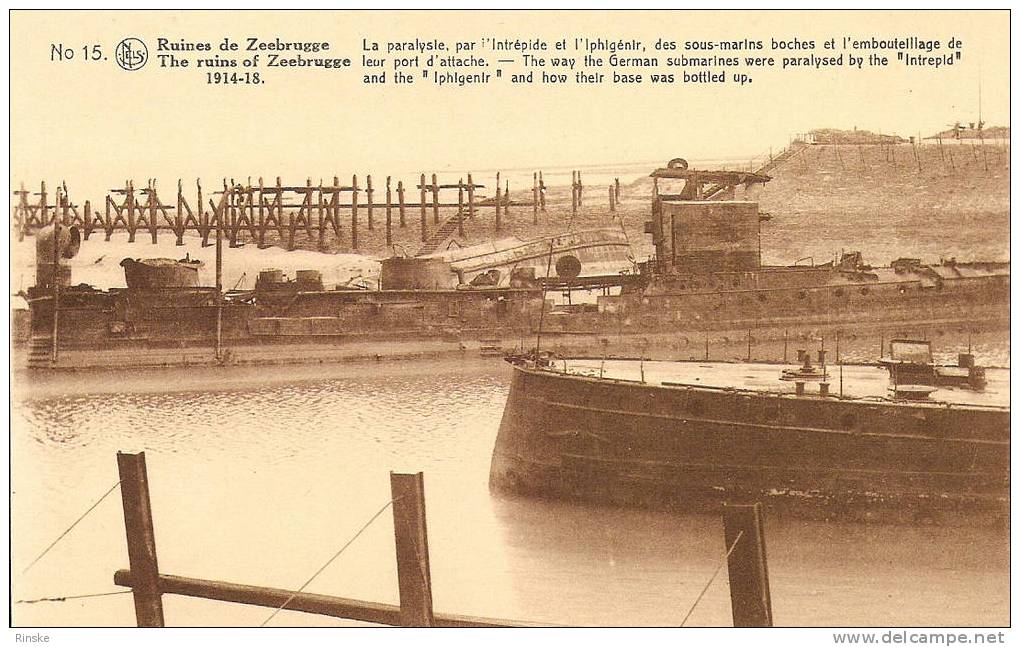 Ruines In De Haven - Zeebrugge