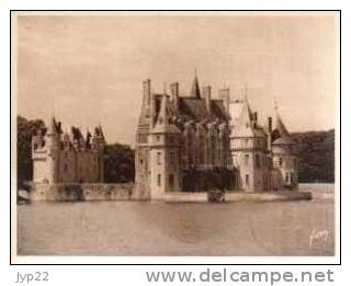 Jolie CP Ancienne 44 Missillac Château De La Bretesche - Pub Hormantoxone Labo Phygiène Médicament Maladie Santé - Missillac