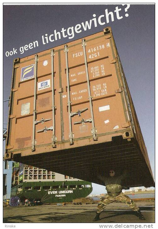 Joeri Met Container Haven Zeebrugge (voor 100 Jaar Feest) - Zeebrugge