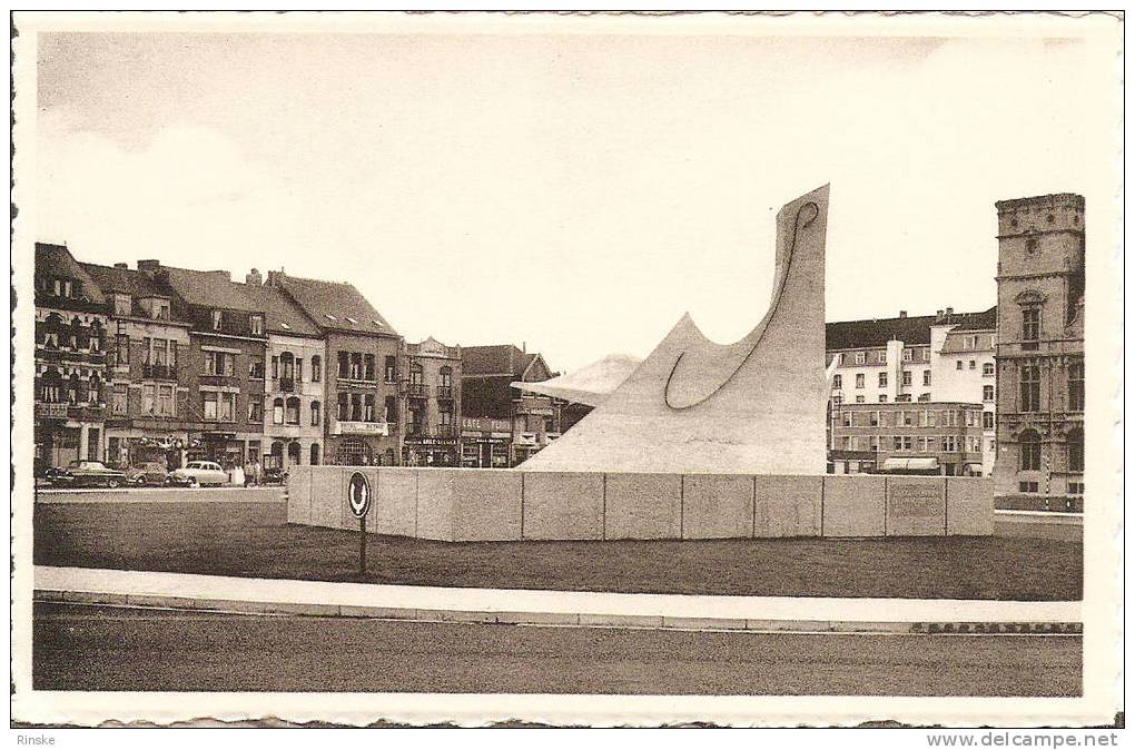 Standbeeld Aan Post - Zeebrugge